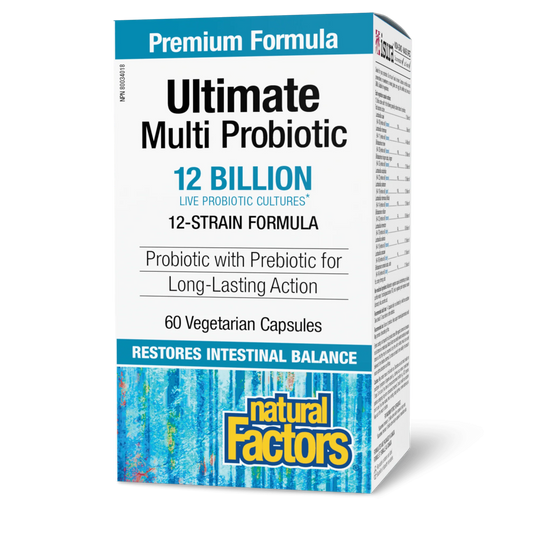 ULTIMATE MULTI PROBIOTIC 60CAPS NATURAL FACTORS