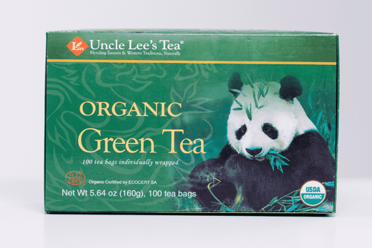 GREEN TEA ORGANIC 100BAGS UNCLE LEE'S LEGENDS OF CHINA
