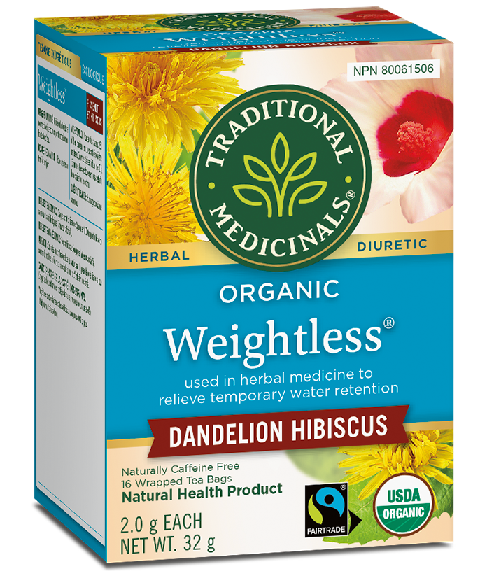 WEIGHTLESS TEA 16 BAGS TRADITIONAL MEDICINALS