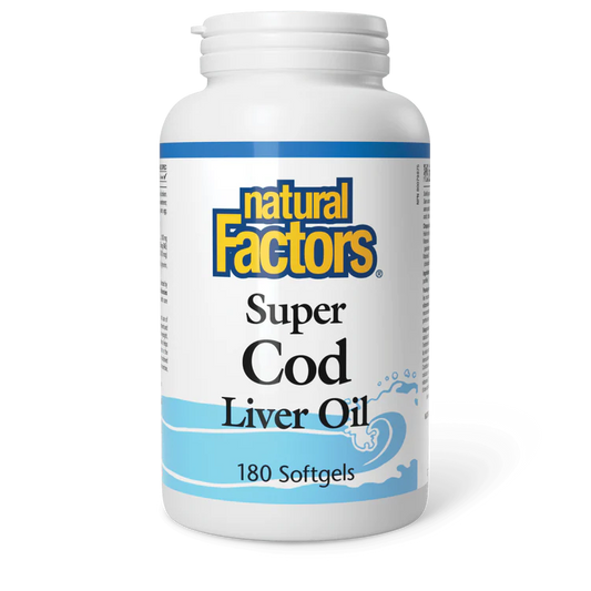 COD LIVER OIL 2500IU 180CAP NATURAL FACTORS