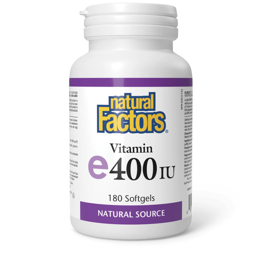 E 400IU 90CAP NATURAL FACTORS