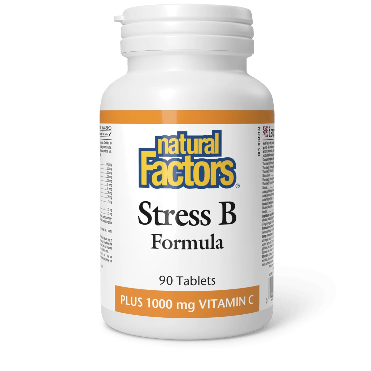 STRESS B FORMULA 90TAB NATURAL FACTORS