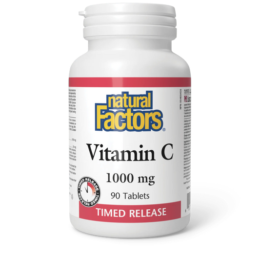 C 1000MG TIME RELEASE 90CP NATURAL FACTORS