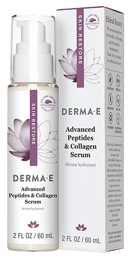 PEPTIDES & COLLAGEN SERUM 60ML DERMA E