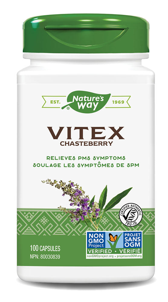 VITEX(CHASTE TREE)100CAP NAT W