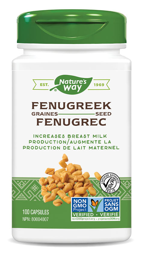 FENUGREEK SEED 100CAPS NATURE'S WAY