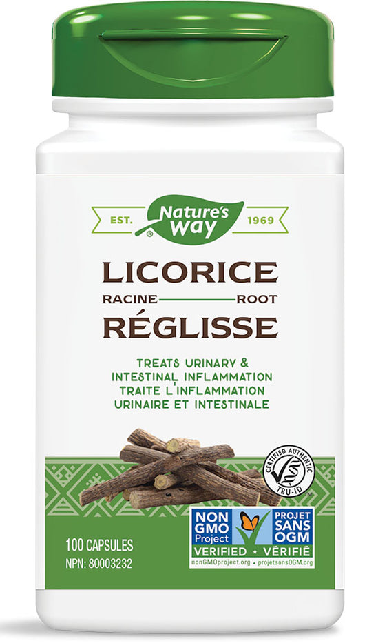 LICORICE ROOT 100CAP NATURE'S WAY