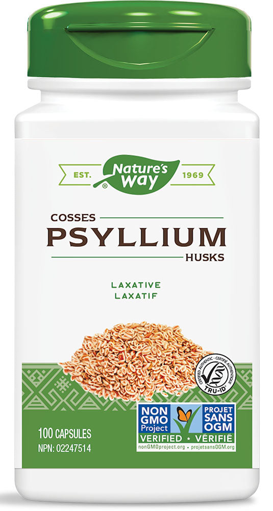 PSYLLIUM HUSK 100CAP NATURE'S WAY