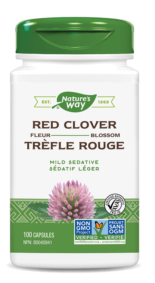 NATURE'S WAY Red Clover Blossoms (100 caps)