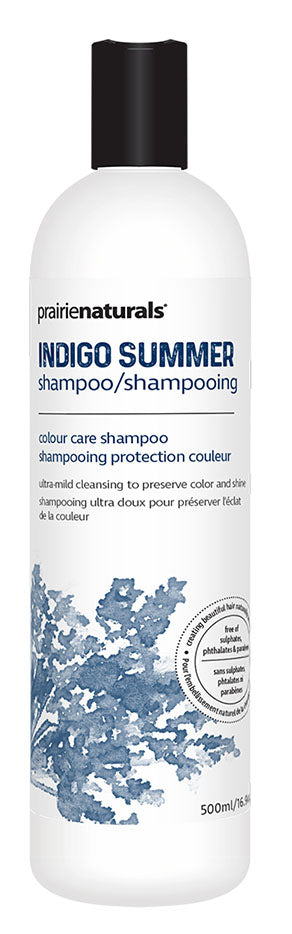 INDIGO SUMMER SHAMPOO 500ML PRAIRIE NATURALS