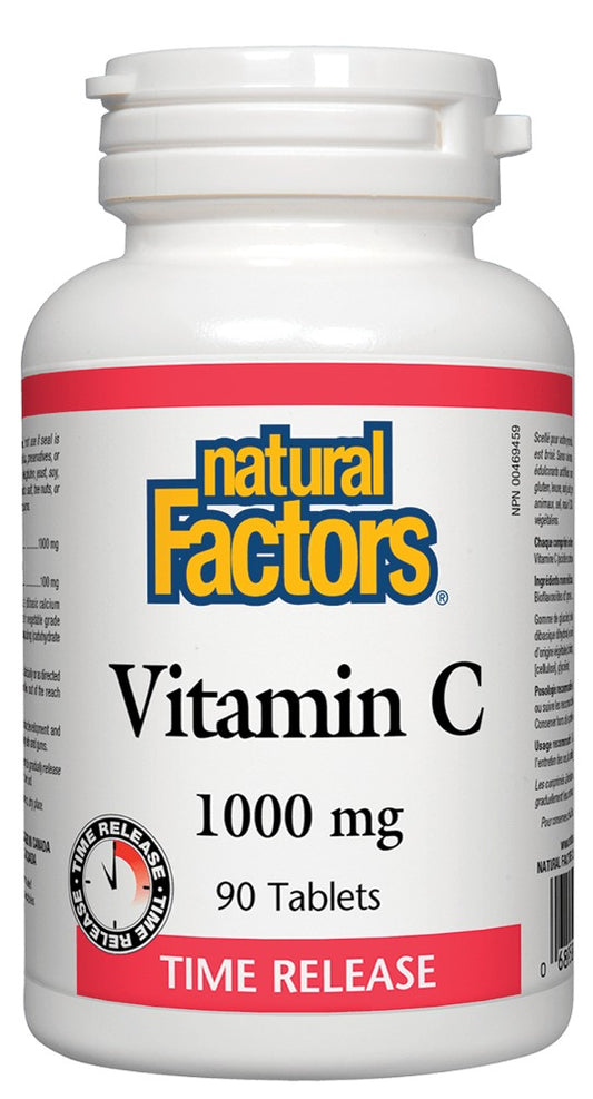 NATURAL FACTORS Vitamin C  TR (1000 mg - 90 tabs)