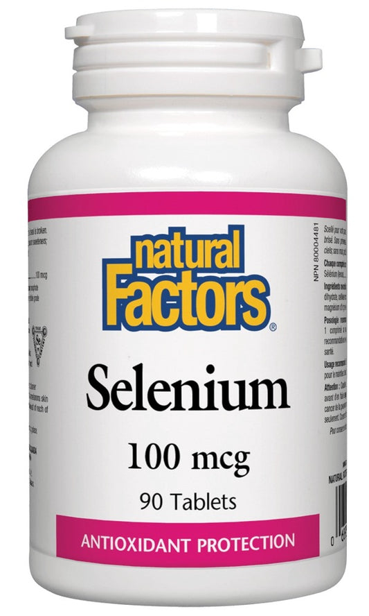 SELENIUM 100MCG 90TAB NATURAL FACTORS