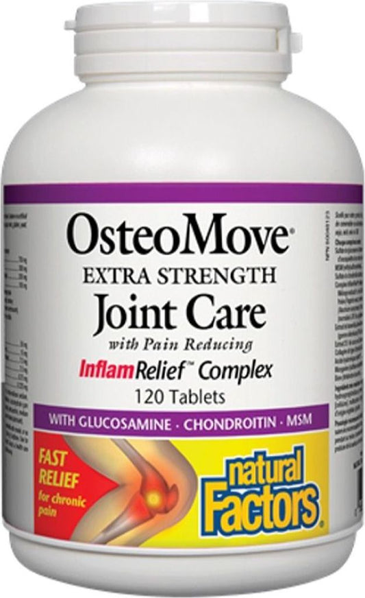 OSTEO MOVE EXTRA STRENGTH 120CAP NATURAL FACTORS