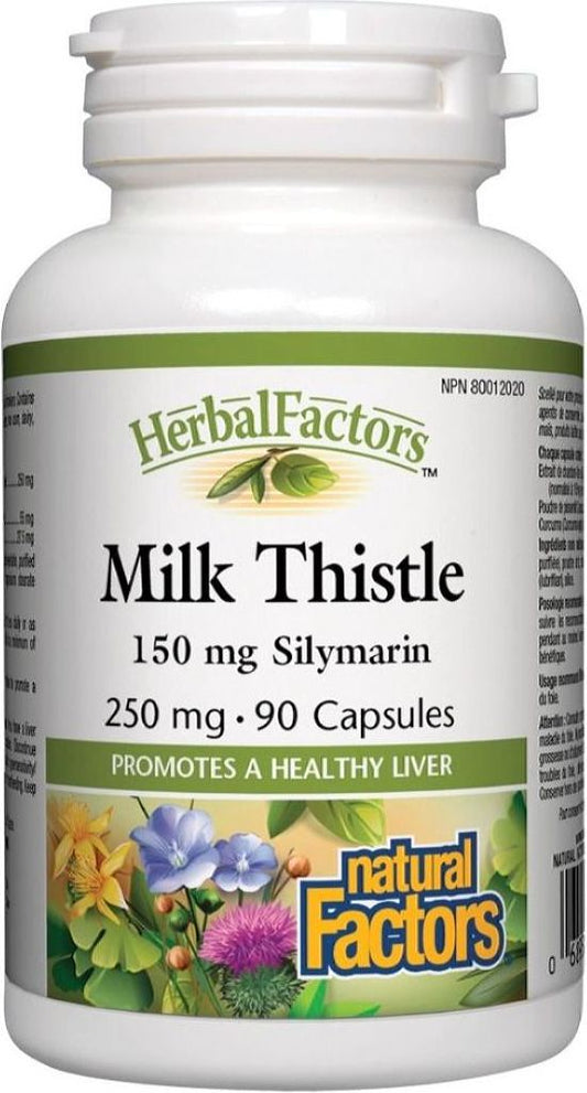 HERBAL FACTORS Milk Thistle (250 mg - 90 caps)