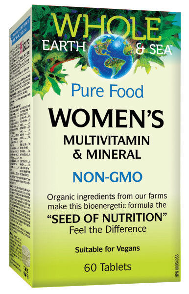 WHOLE EARTH&SEA WOMEN'S MULTI 60TABS NATURAL FACTORS