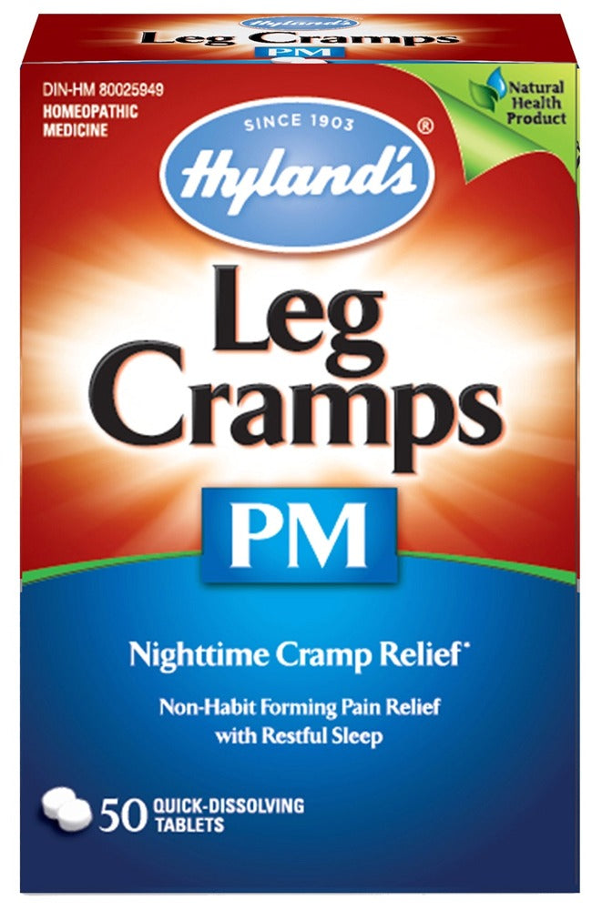 LEG CRAMPS PM 50 TABLETS HYLANDS