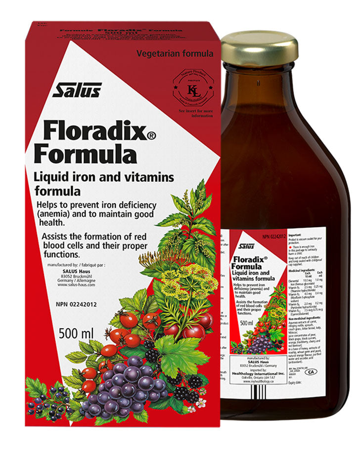 FLORADIX IRON 500ML HEALTHOLOGY