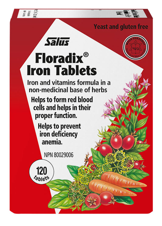 SALUS Floradix Iron (120 tabs)