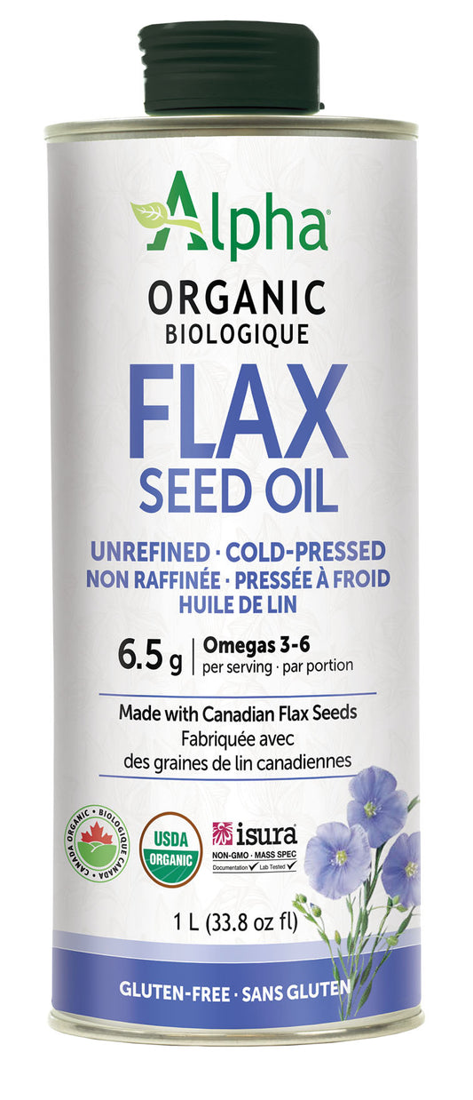 ALPHA Organic Flaxseed Oil (1 Liter)