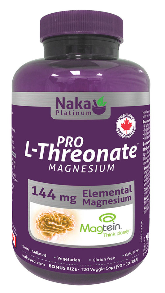 MAGNESIUM L-THREONATE 120CAP NAKA