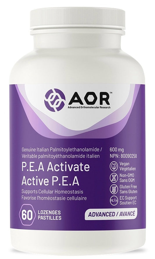 P.E.A. ACTIVATE 60LOZENGES AOR