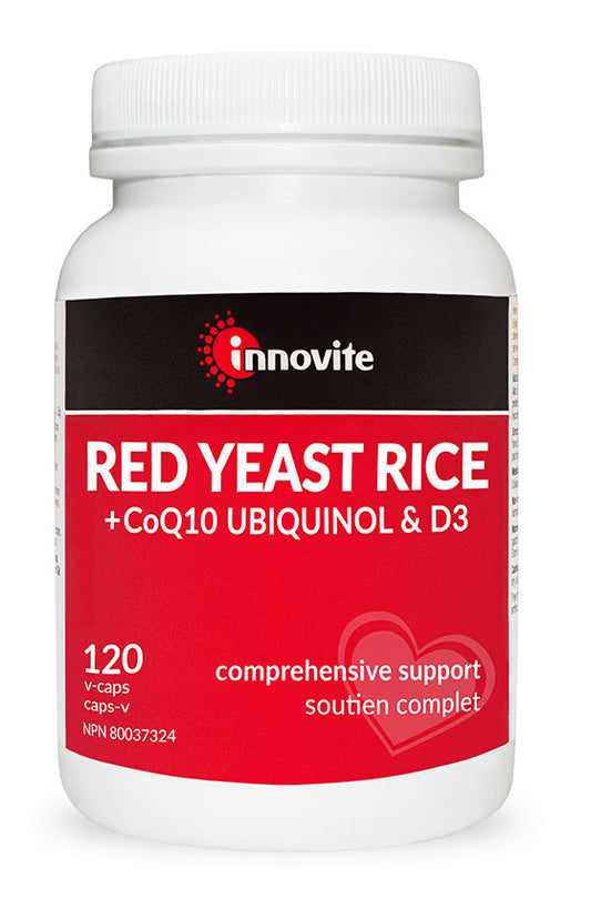 INNOVITE Red Yeast Rice (300 mg - 120 Veg Caps)
