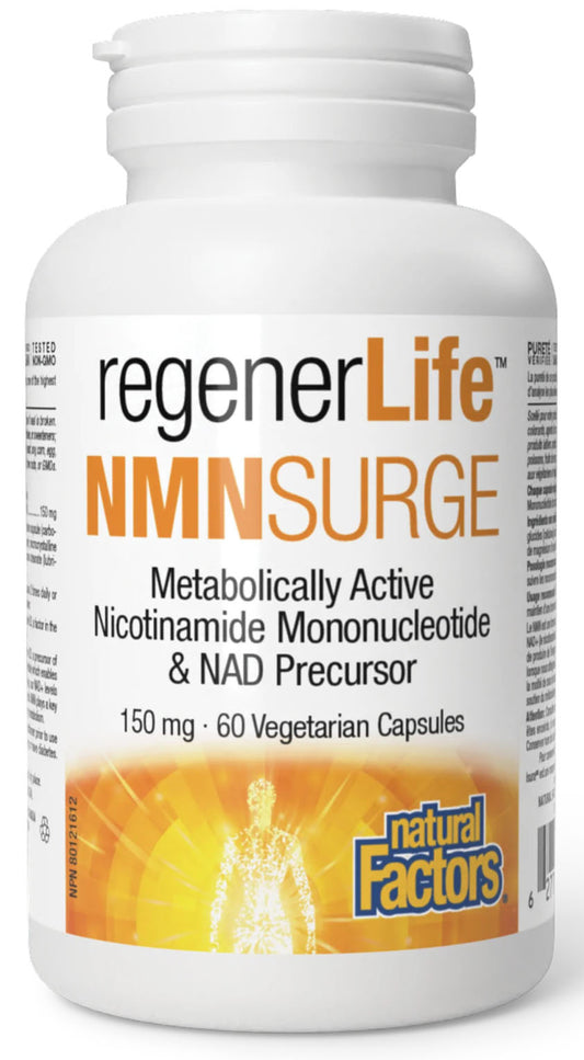 NMN SURGE 150MG 60VCAP NATURAL FACTORS