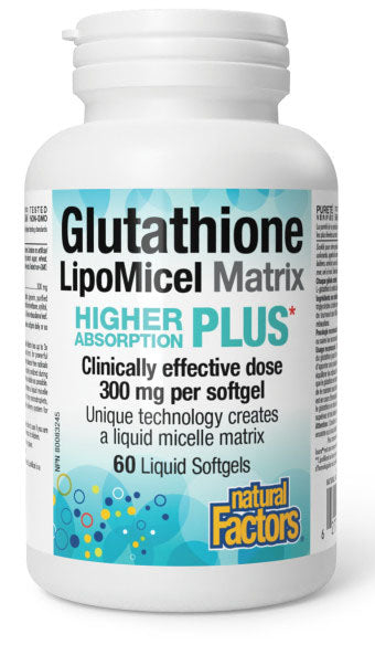 LIPO GLUTATHION 300MG 60SG NF