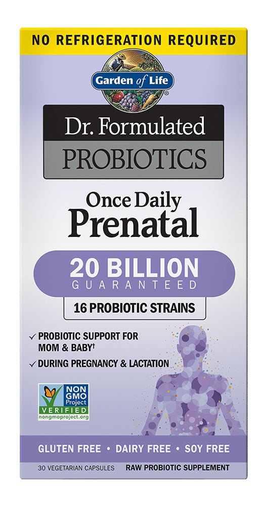 DR FORMULATED Once Daily Prenatal (Shelf Stable - 30 Caps)