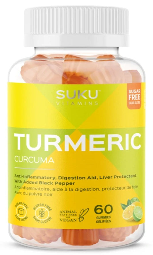 TURMERIC 60 GUMMIES SUKU