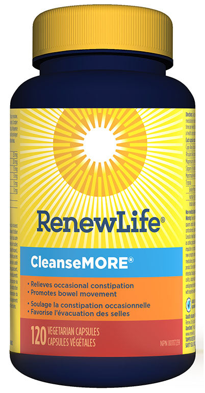 CLEANSEMORE 120 CP RENEW LIFE
