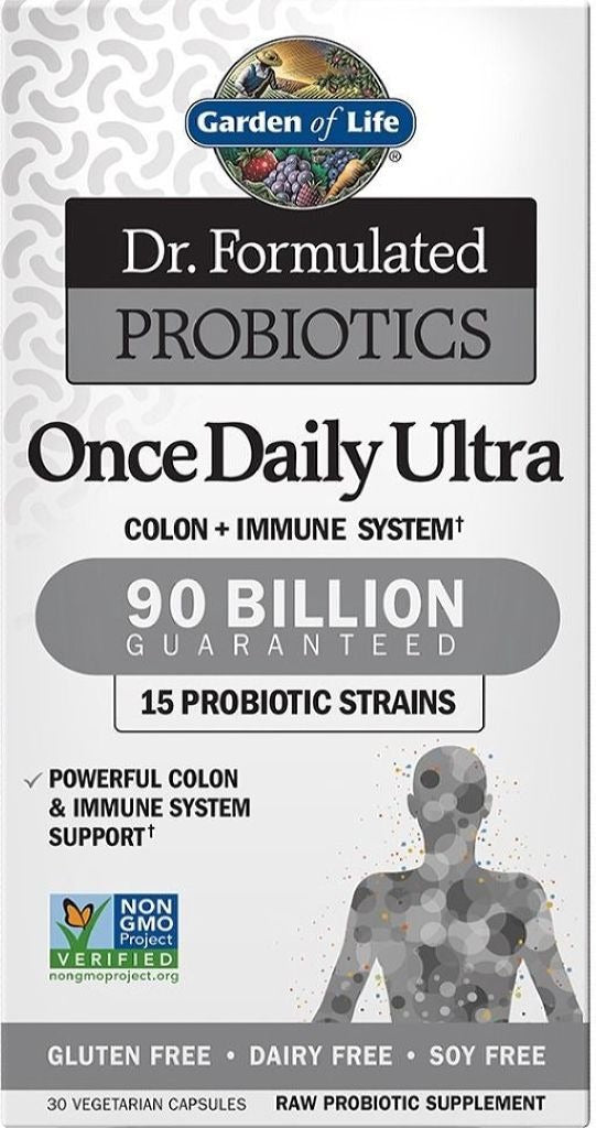 DR. FORMULATED ONCE DAILY ULTRA 90BIL 30C GARDEN OF LIFE