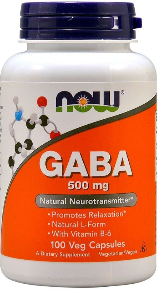 GABA + B6 200 CAPS NOW