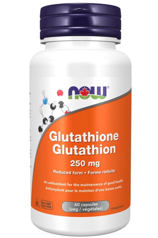 NOW Glutathione (250 mg - 60 V-Caps)