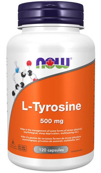 L-TYROSINE 500MG 120 NOW PS