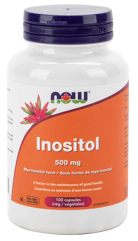 INOSITOL 500MG 100 CAPS NOW