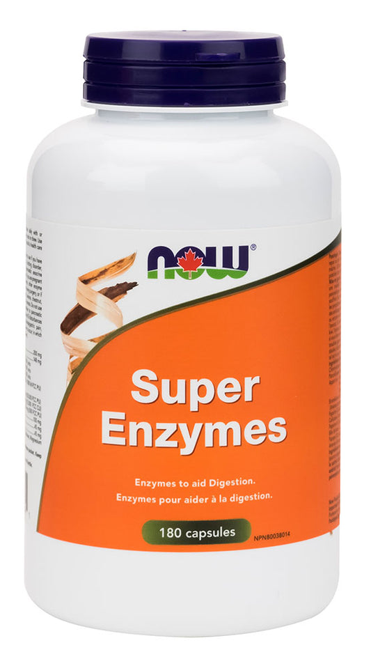 SUPER ENZYMES 180 CAPS NOW