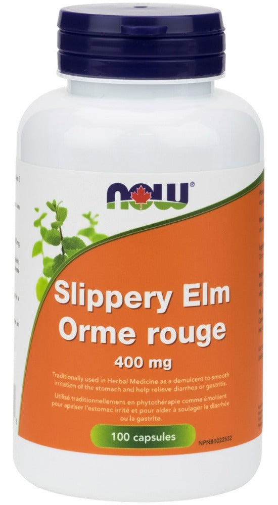 SLIPPERY ELM 400MG 100 CAPS NOW