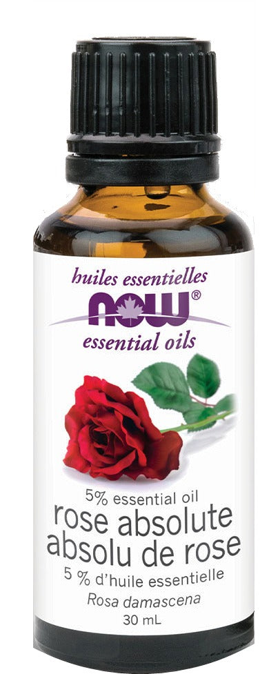 ROSE ABSOLUTE ESSENTIAL OIL 30ML NOW