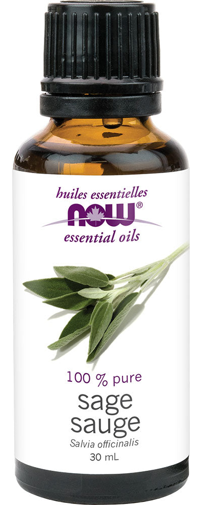 SAGE ESSENTIAL OIL 30ML NOW