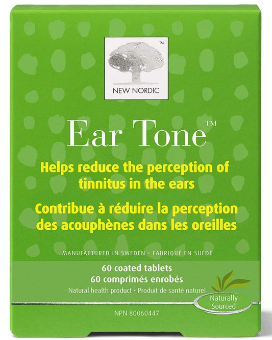 EAR TONE 60 TABLETS NEW NORDIC