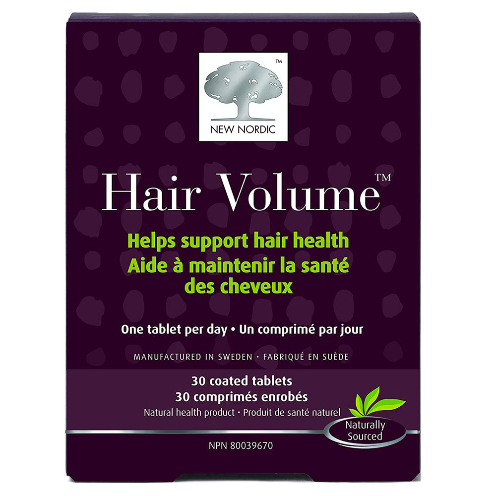 HAIR VOLUME 30 TABLETS NEW NORDIC