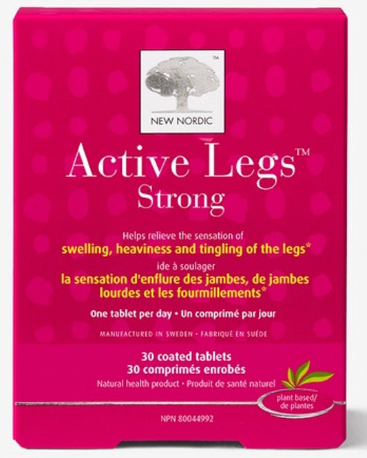ACTIVE LEGS STRONG 30 TABLETS NEW NORDIC