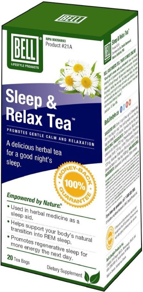 SLEEP & RELAX TEA 20 BAGS BELL