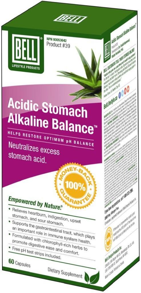 ACIDIC STOMACH ALK BAL 60 BELL