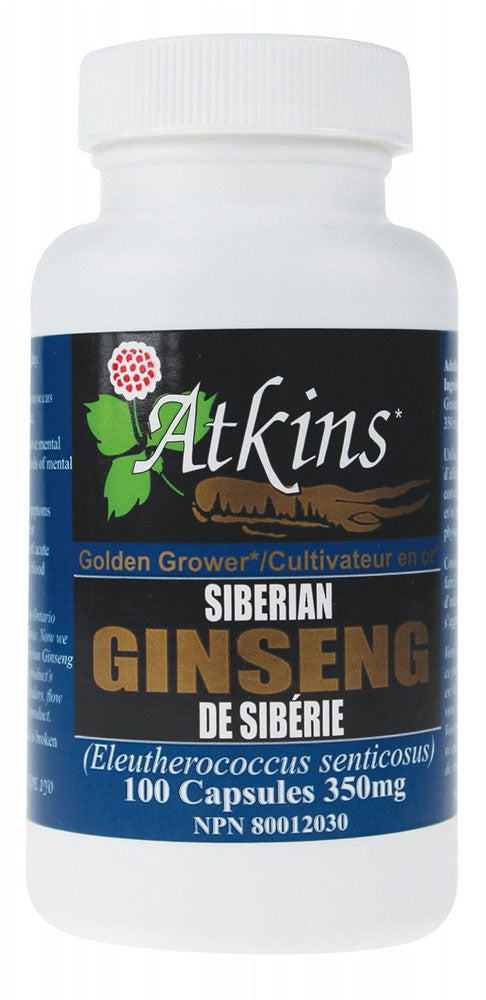 SIBERIAN GINSENG 350MG 100CAPS ATKINS