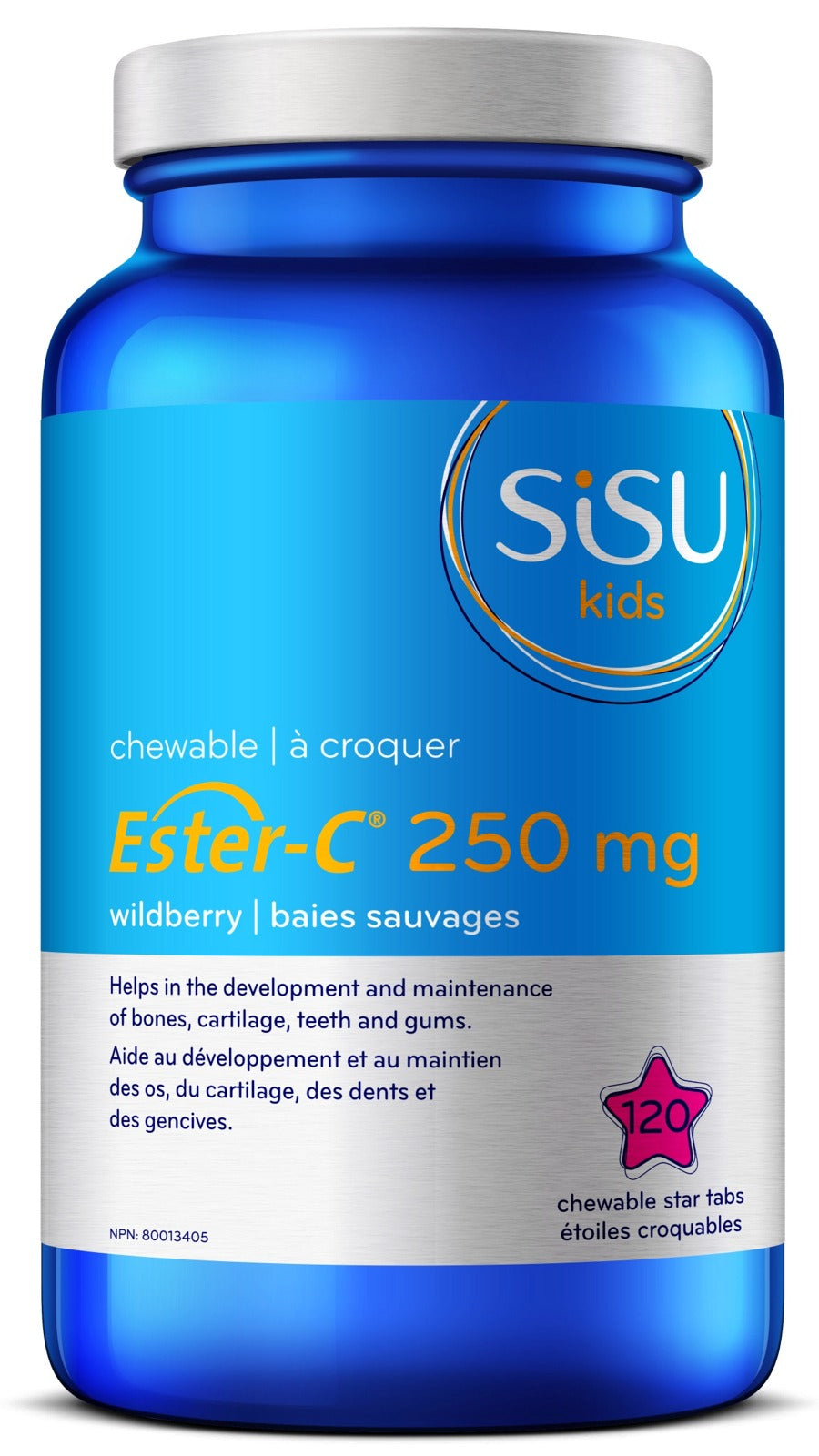 ESTER-C 250MG KIDS 120 CHEW TABS WILDBERRY SISU