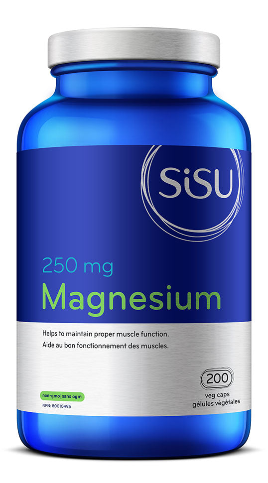 MAGNESIUM 250MG 200CAPS SISU