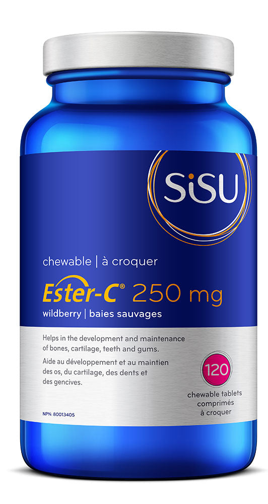 ESTER-C 250MG WILD BERRY 120 CHEW TABS SISU