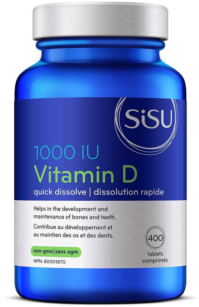 SISU Vitamin D3 1000IU (400 tabs)